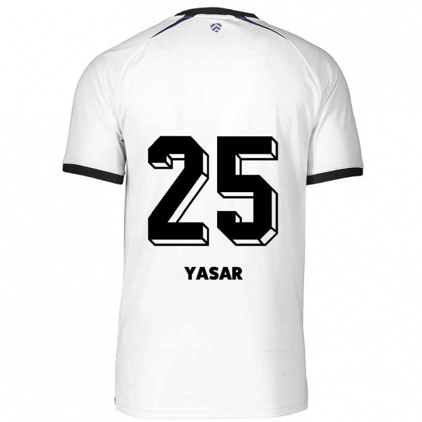 Danxen Homem Camisola Eyyüb Yasar #25 Branco Preto Alternativa 2025/26 Camisa Brasil