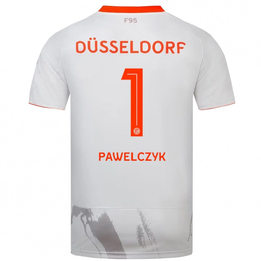 Danxen Homem Camisola Tobias Pawelczyk #1 Branco Laranja Alternativa 2025/26 Camisa Brasil
