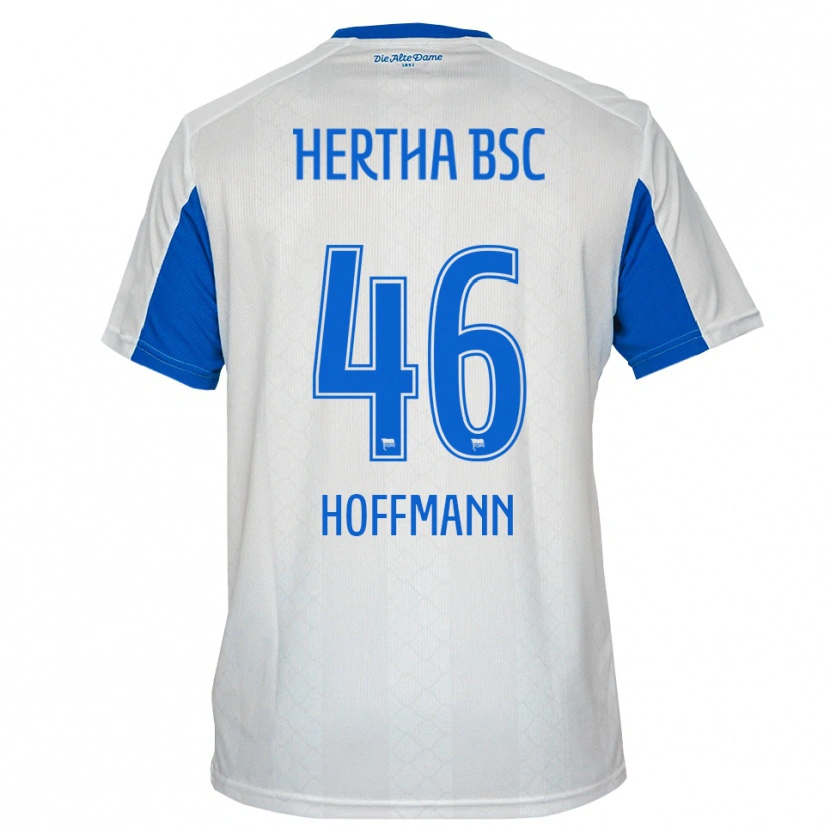 Danxen Homem Camisola Tim Hoffmann #46 Branco Azul Alternativa 2025/26 Camisa Brasil