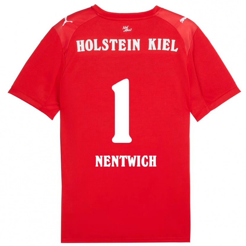 Danxen Homem Camisola Emma Nentwich #1 Vermelho Azul Alternativa 2025/26 Camisa Brasil