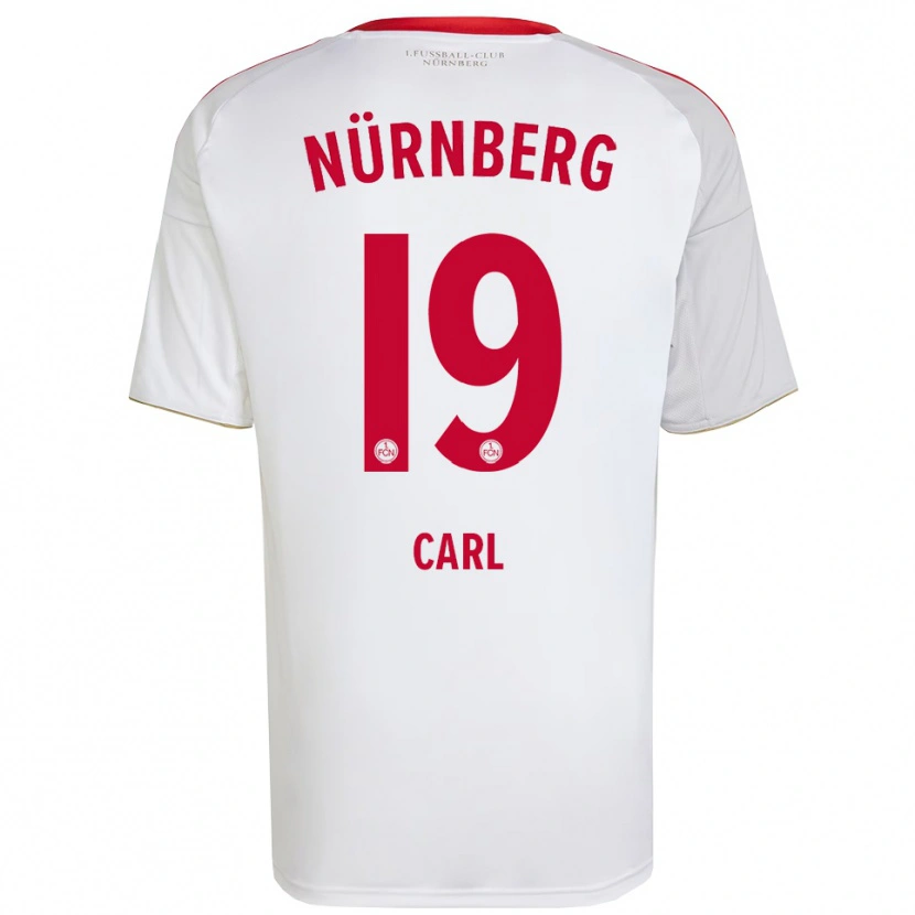 Danxen Homem Camisola Ferdinand Carl #19 Branco Vermelho Alternativa 2025/26 Camisa Brasil