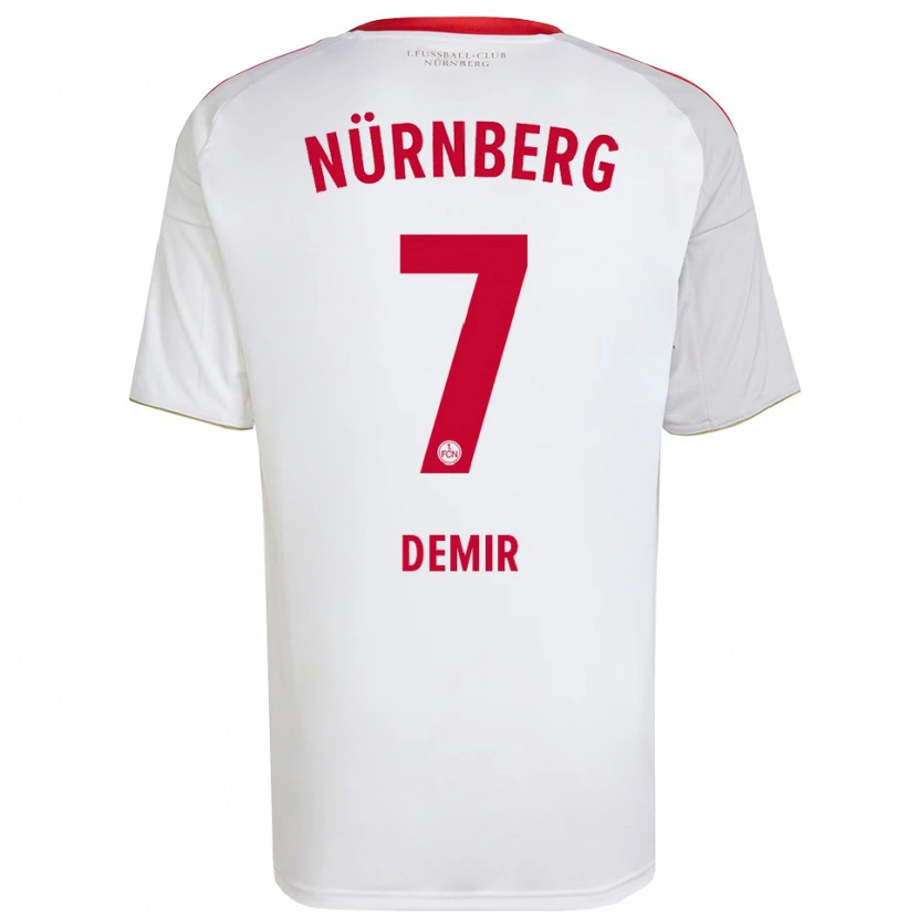 Danxen Homem Camisola Ari Demir #7 Branco Vermelho Alternativa 2025/26 Camisa Brasil