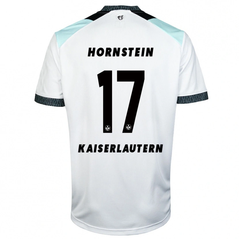 Danxen Homem Camisola Joel Hornstein #17 Branco Preto Alternativa 2025/26 Camisa Brasil