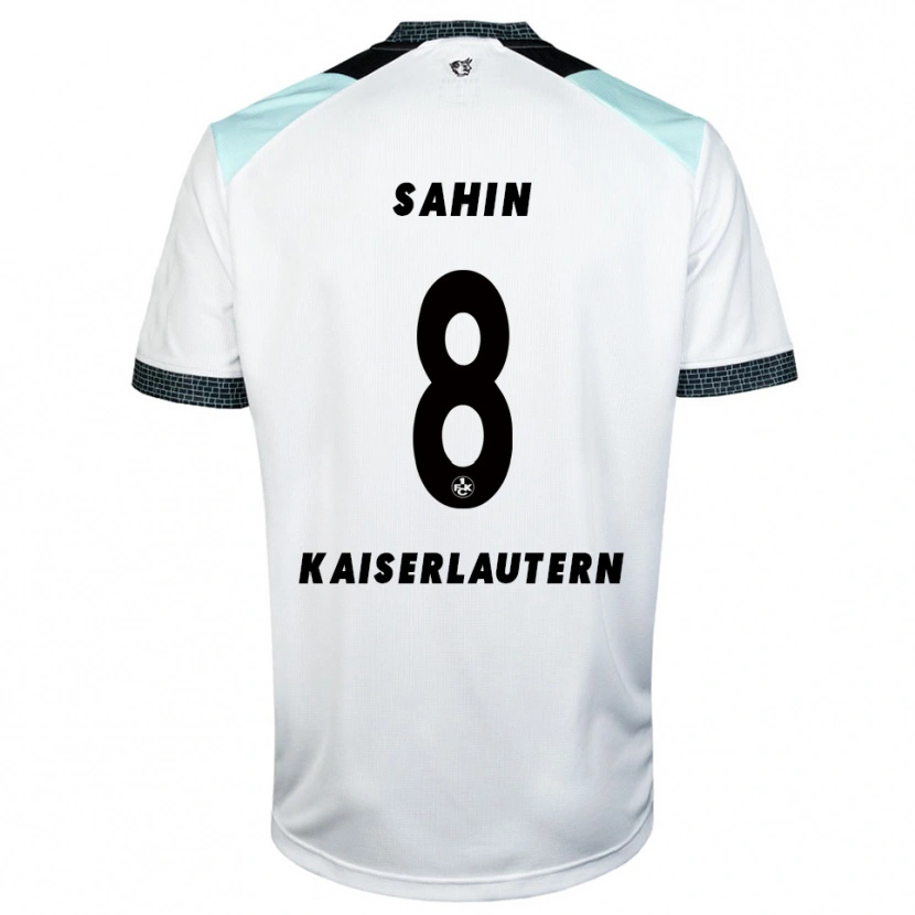 Danxen Homem Camisola Semih Sahin #8 Branco Preto Alternativa 2025/26 Camisa Brasil