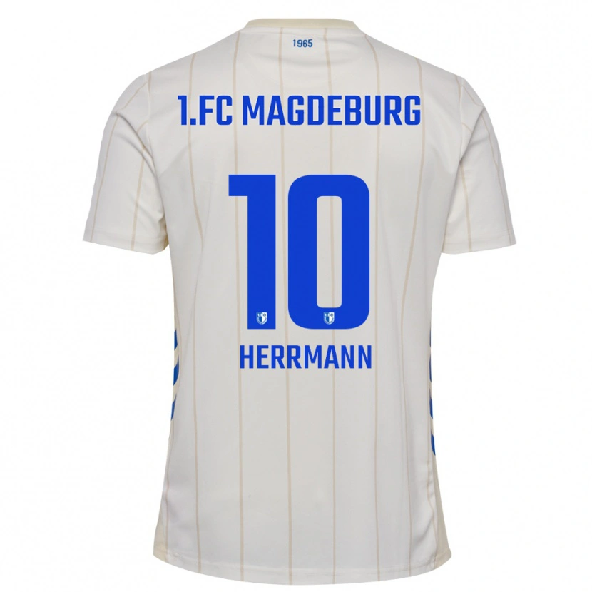 Danxen Homem Camisola Milano Herrmann #10 Branco Azul Alternativa 2025/26 Camisa Brasil