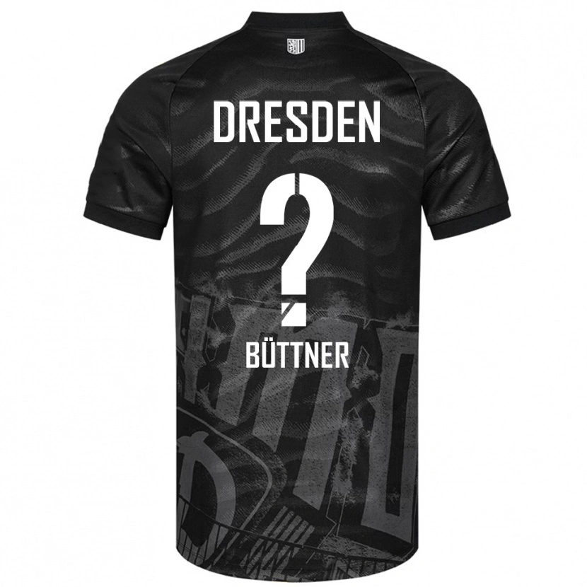 Danxen Homem Camisola Lisa Büttner #0 Preto Cinzento Alternativa 2025/26 Camisa Brasil
