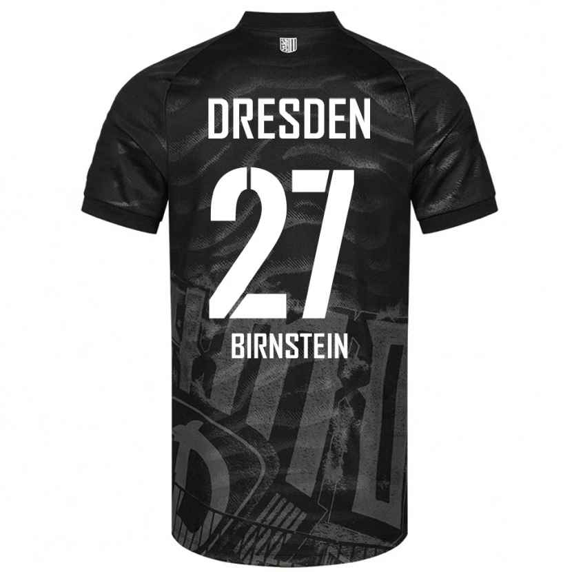 Danxen Homem Camisola Nick Birnstein #27 Preto Cinzento Alternativa 2025/26 Camisa Brasil