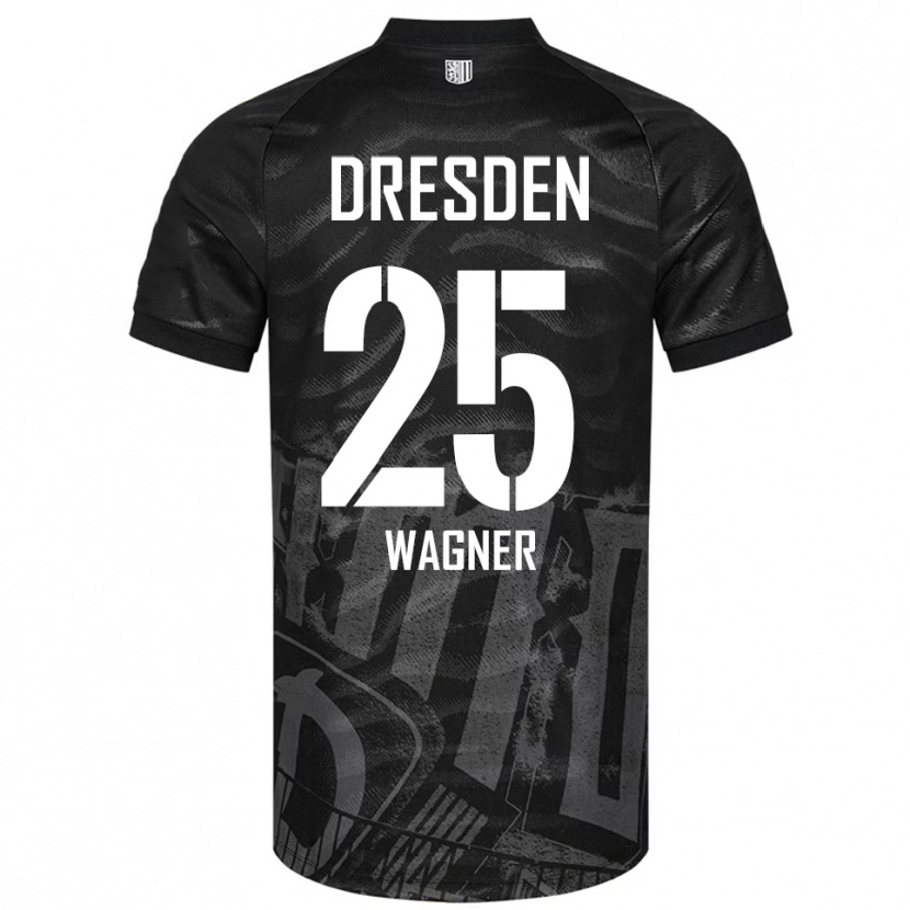 Danxen Homem Camisola Noah Wagner #25 Preto Cinzento Alternativa 2025/26 Camisa Brasil