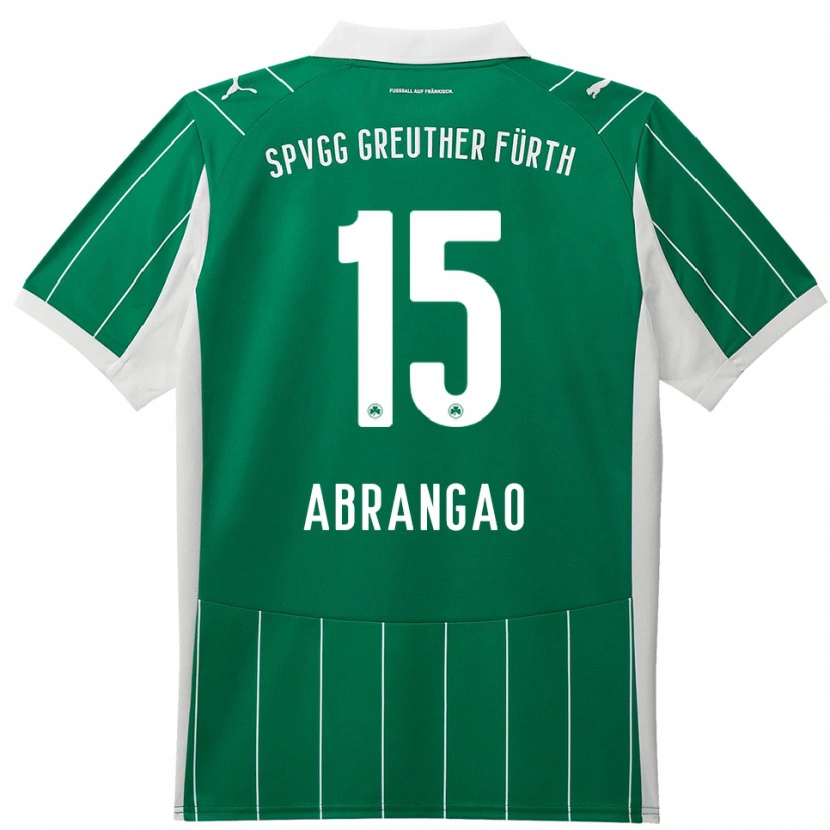 Danxen Homem Camisola David Abrangao #15 Verde Branco Alternativa 2025/26 Camisa Brasil