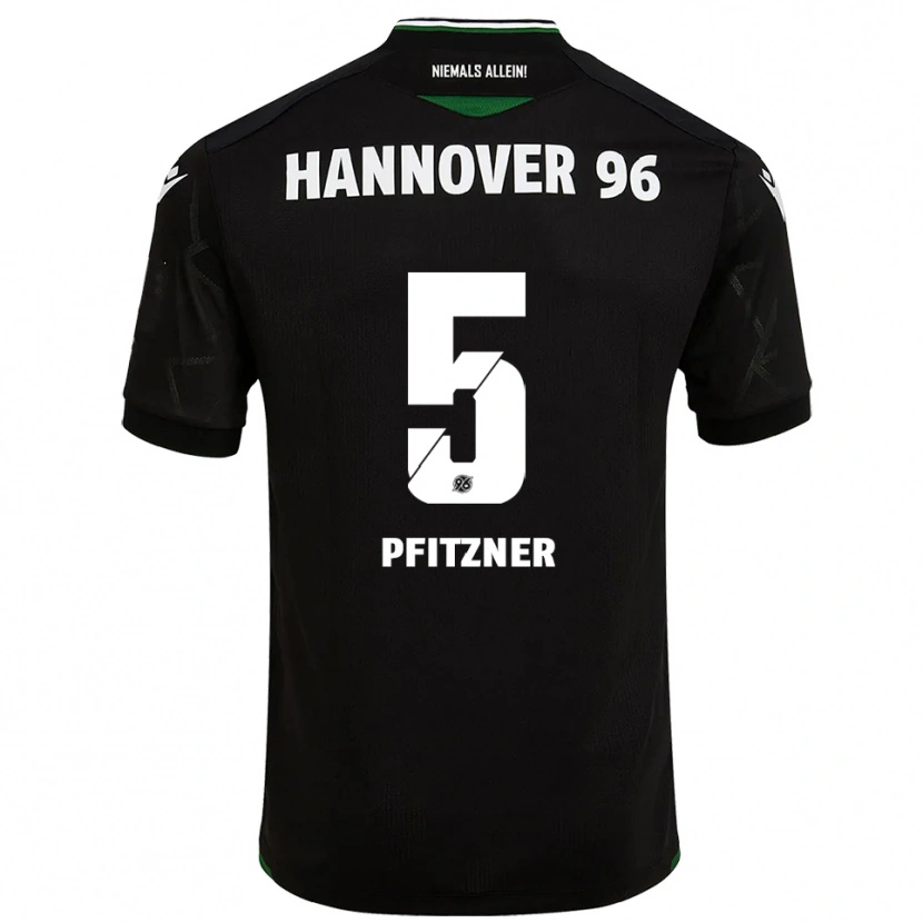 Danxen Homem Camisola Kylian Pfitzner #5 Preto Verde Alternativa 2025/26 Camisa Brasil