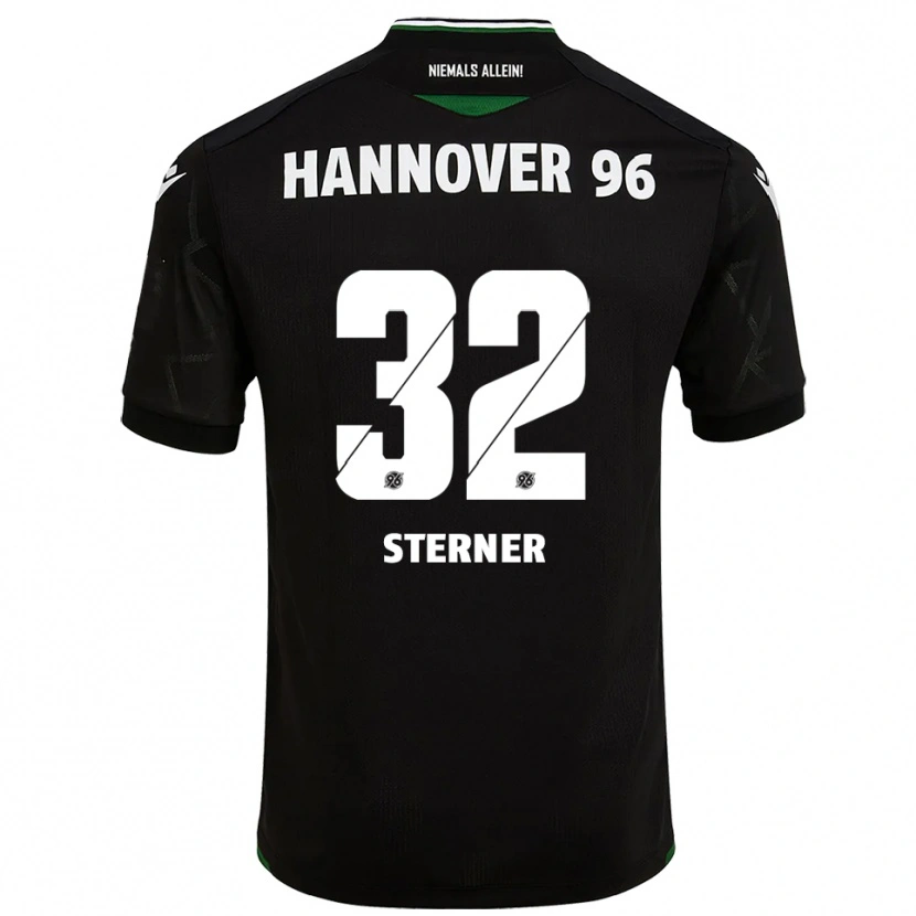 Danxen Homem Camisola Jonas Sterner #32 Preto Verde Alternativa 2025/26 Camisa Brasil