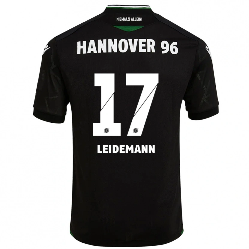 Danxen Homem Camisola Lukas Leidemann #17 Preto Verde Alternativa 2025/26 Camisa Brasil