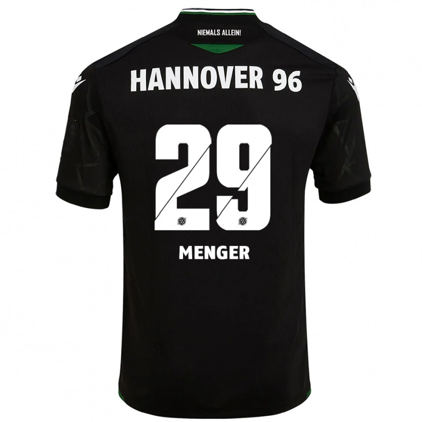 Danxen Homem Camisola Jana Menger #29 Preto Verde Alternativa 2025/26 Camisa Brasil