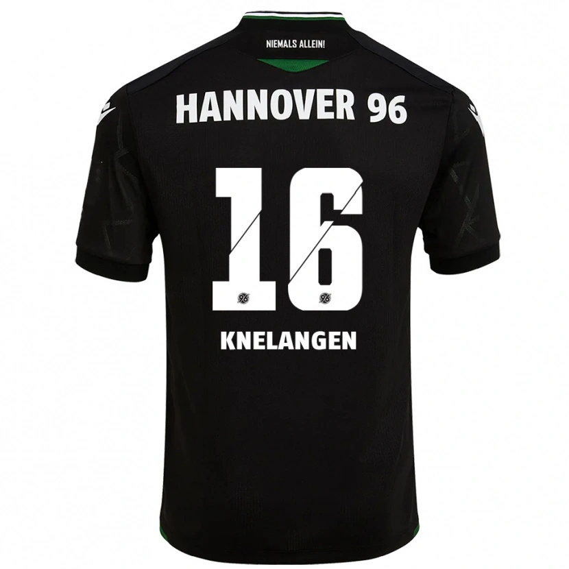 Danxen Homem Camisola Luka Knelangen #16 Preto Verde Alternativa 2025/26 Camisa Brasil