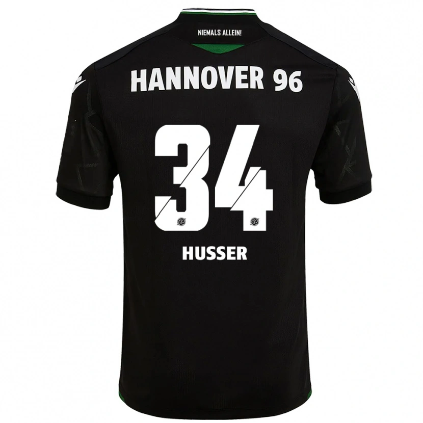 Danxen Homem Camisola Denis Husser #34 Preto Verde Alternativa 2025/26 Camisa Brasil