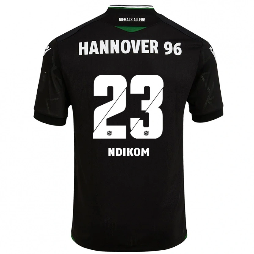 Danxen Homem Camisola Montell Ndikom #23 Preto Verde Alternativa 2025/26 Camisa Brasil