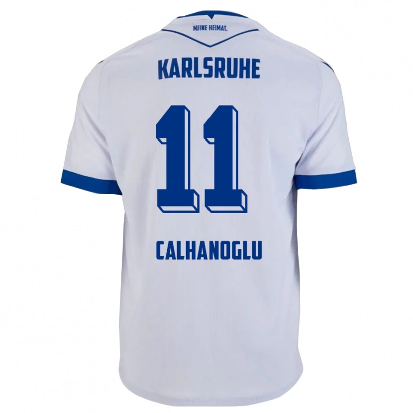 Danxen Homem Camisola Turan Calhanoglu #11 Branco Azul Alternativa 2025/26 Camisa Brasil