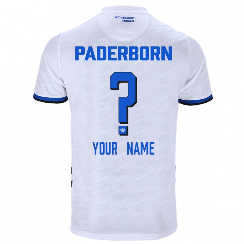 Danxen Homem Camisola Seu Nome #0 Branco Azul Alternativa 2025/26 Camisa Brasil