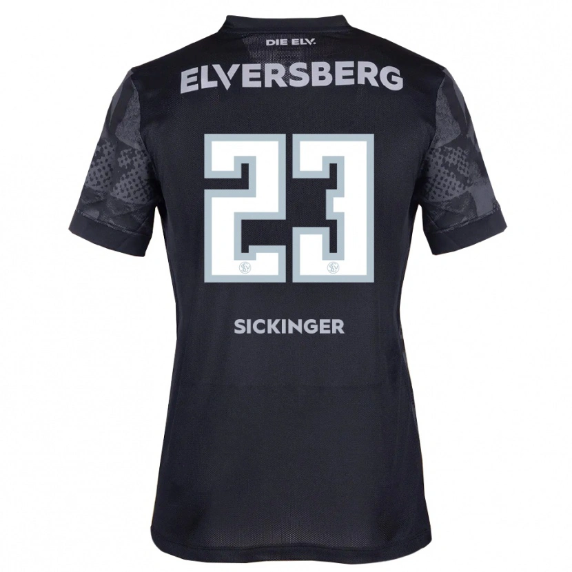 Danxen Homem Camisola Carlo Sickinger #23 Preto Cinzento Alternativa 2025/26 Camisa Brasil