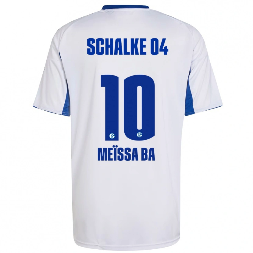 Danxen Homem Camisola Pape Meïssa Ba #10 Branco Azul Alternativa 2025/26 Camisa Brasil