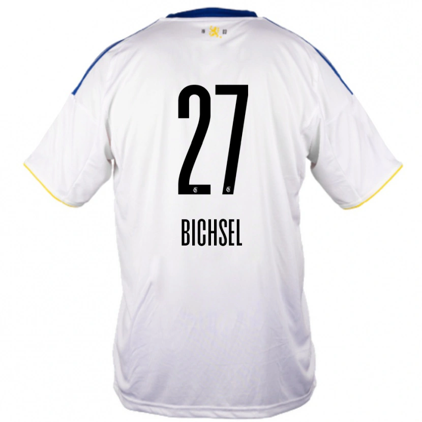 Danxen Homem Camisola Joel Bichsel #27 Branco Azul Amarelo Alternativa 2025/26 Camisa Brasil