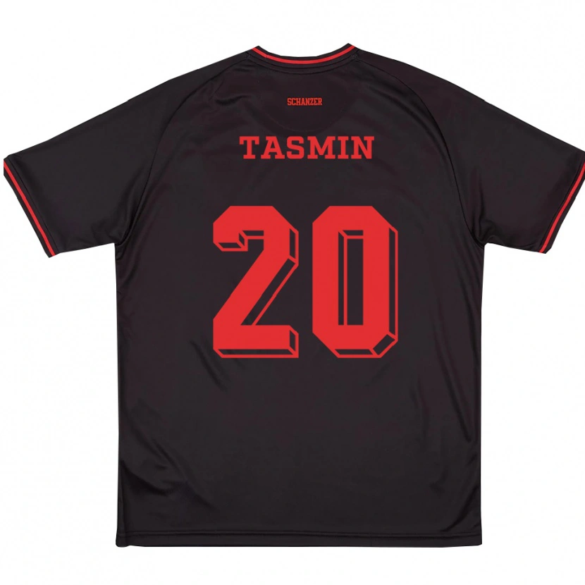 Danxen Homem Camisola Mussa Tasmin #20 Preto Vermelho Branco Alternativa 2025/26 Camisa Brasil