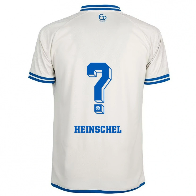 Danxen Homem Camisola Julia Heinschel #0 Branco Azul Alternativa 2025/26 Camisa Brasil