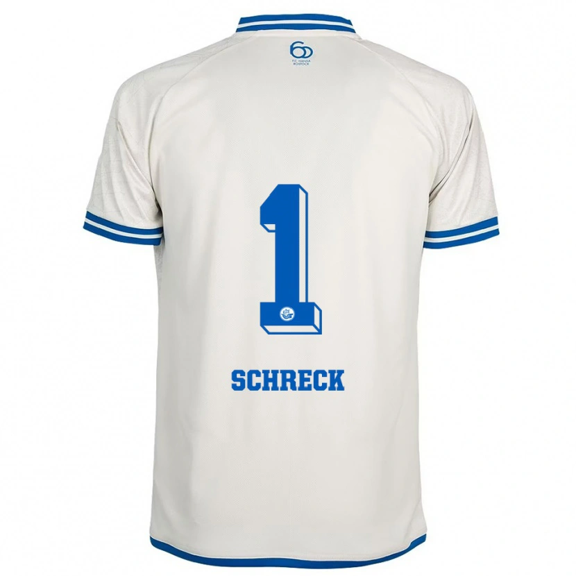 Danxen Homem Camisola Til Schreck #1 Branco Azul Alternativa 2025/26 Camisa Brasil