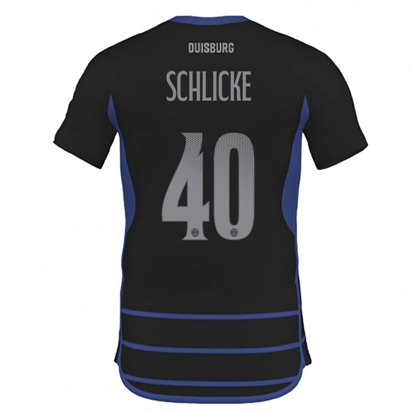 Danxen Homem Camisola Ben Schlicke #40 Preto Azul Alternativa 2025/26 Camisa Brasil