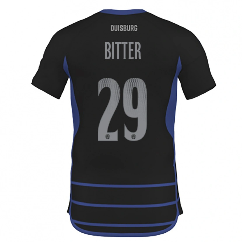 Danxen Homem Camisola Joshua Bitter #29 Preto Azul Alternativa 2025/26 Camisa Brasil