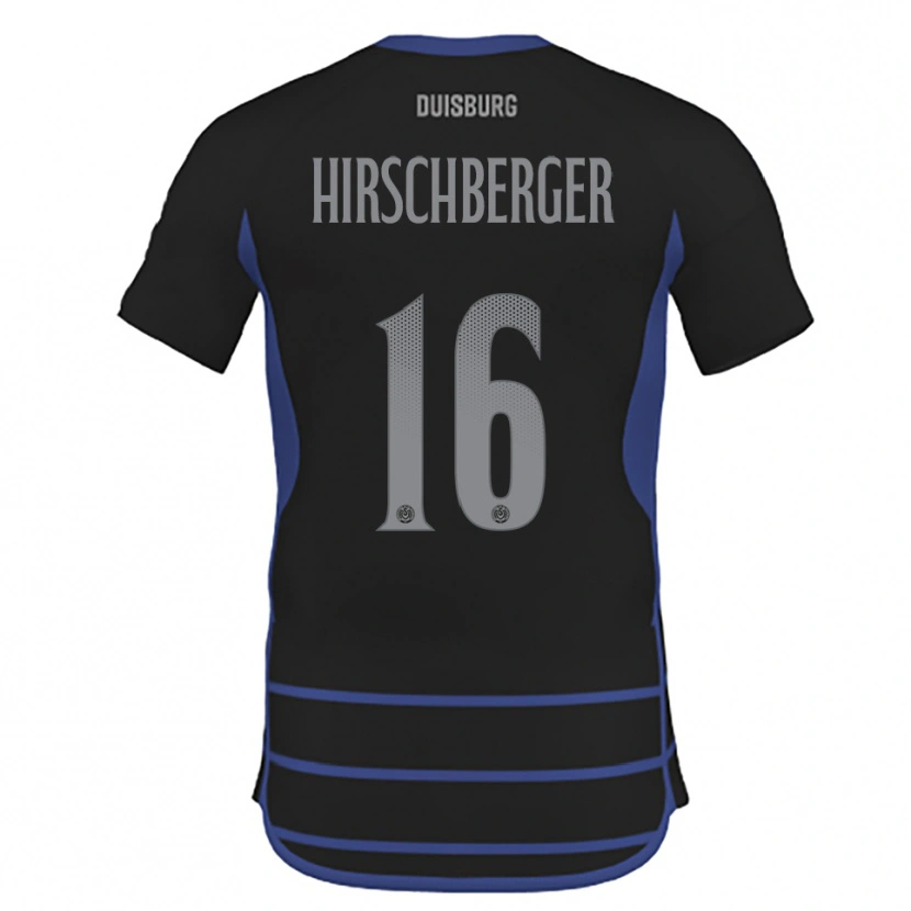Danxen Homem Camisola Isabell Hirschberger #16 Preto Azul Alternativa 2025/26 Camisa Brasil