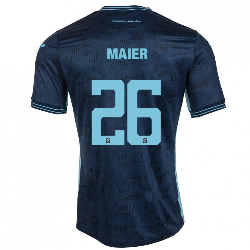 Danxen Homem Camisola Philipp Maier #26 Azul Royal Alternativa 2025/26 Camisa Brasil