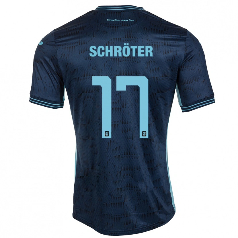 Danxen Homem Camisola Morris Schröter #17 Azul Royal Alternativa 2025/26 Camisa Brasil