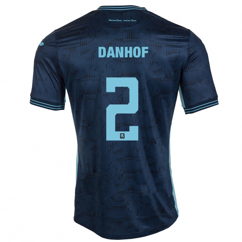 Danxen Homem Camisola Tim Danhof #2 Azul Royal Alternativa 2025/26 Camisa Brasil