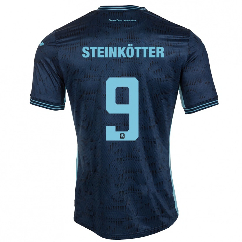 Danxen Homem Camisola Justin Steinkötter #9 Azul Royal Alternativa 2025/26 Camisa Brasil