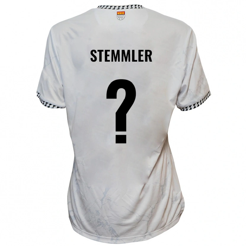 Danxen Homem Camisola Sophie Stemmler #0 Branco Preto Alternativa 2025/26 Camisa Brasil