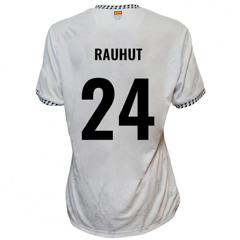 Danxen Homem Camisola Kevin Rauhut #24 Branco Preto Alternativa 2025/26 Camisa Brasil