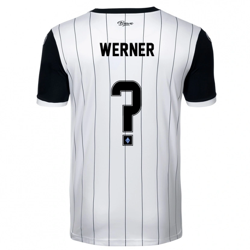 Danxen Homem Camisola Philipp Werner #0 Branco Preto Alternativa 2025/26 Camisa Brasil