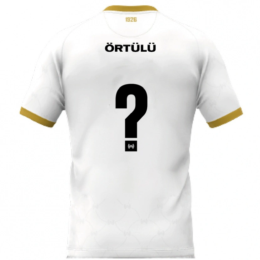 Danxen Homem Camisola Mikail Örtülü #0 Branco Dourado Alternativa 2025/26 Camisa Brasil