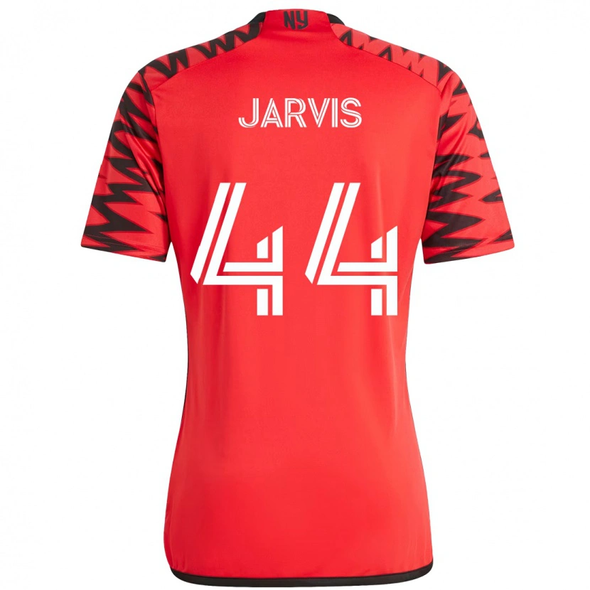 Danxen Criança Camisola Aiden Jarvis #44 Vermelho Preto Principal 2025/26 Camisa Brasil