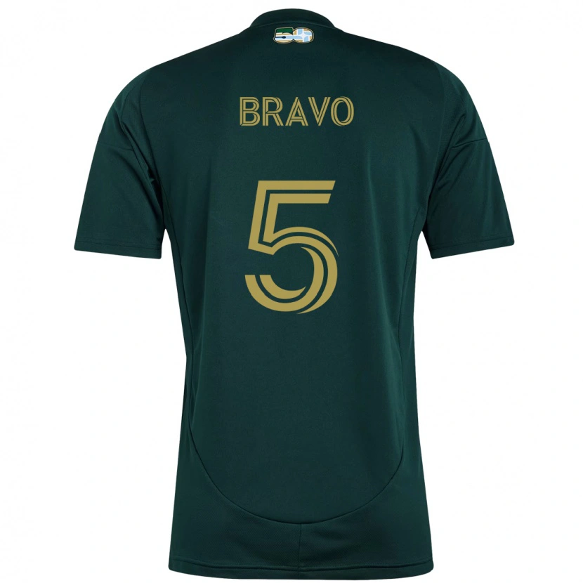 Danxen Criança Camisola Claudio Bravo #5 Preto Castanho Principal 2025/26 Camisa Brasil