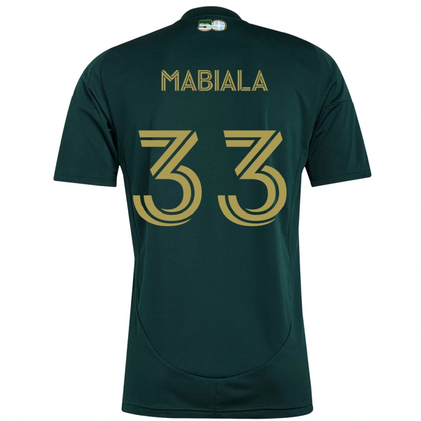 Danxen Criança Camisola Larrys Mabiala #33 Preto Castanho Principal 2025/26 Camisa Brasil