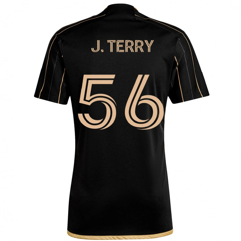 Danxen Criança Camisola Jude Terry #56 Preto Castanho Principal 2025/26 Camisa Brasil