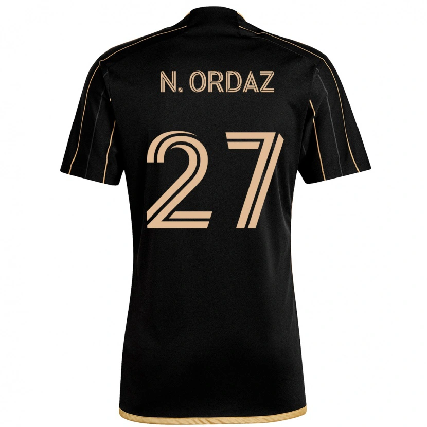 Danxen Criança Camisola Nathan Ordaz #27 Preto Castanho Principal 2025/26 Camisa Brasil