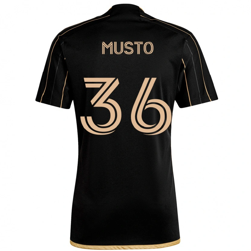 Danxen Criança Camisola Tommy Musto #36 Preto Castanho Principal 2025/26 Camisa Brasil