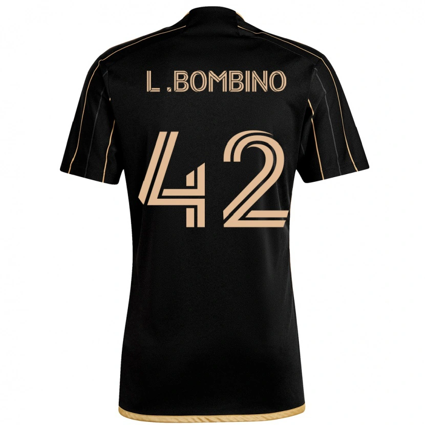 Danxen Criança Camisola Luca Bombino #42 Preto Castanho Principal 2025/26 Camisa Brasil