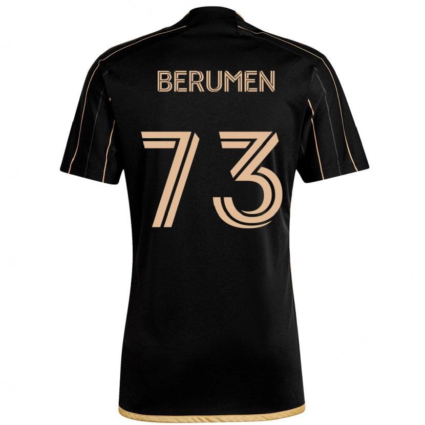 Danxen Criança Camisola Eddy Berumen #73 Preto Castanho Principal 2025/26 Camisa Brasil