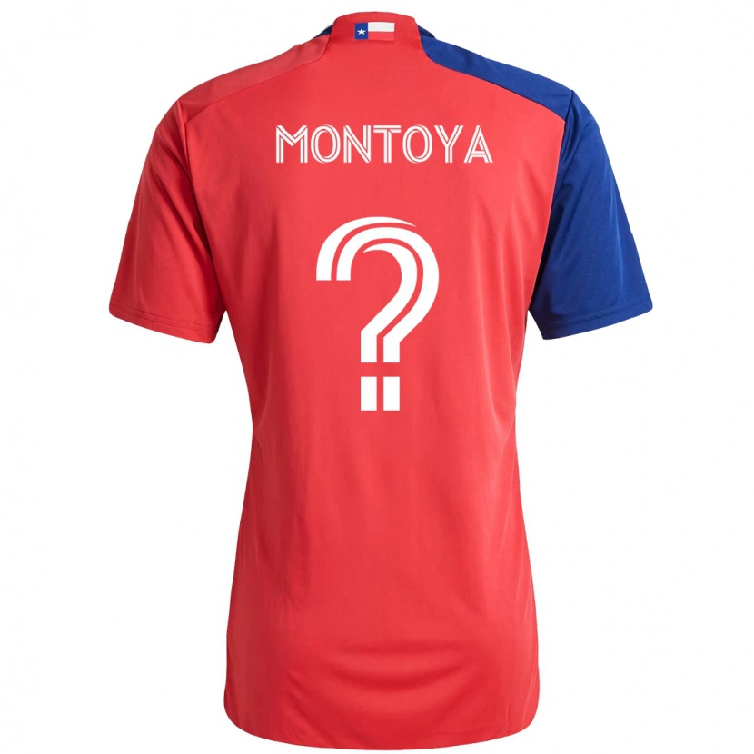 Danxen Criança Camisola Nicolás Montoya #0 Vermelho Azul Marinho Principal 2025/26 Camisa Brasil