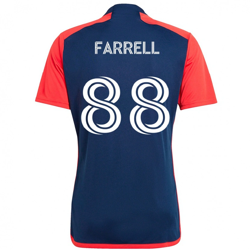 Danxen Criança Camisola Andrew Farrell #88 Azul Vermelho Principal 2025/26 Camisa Brasil