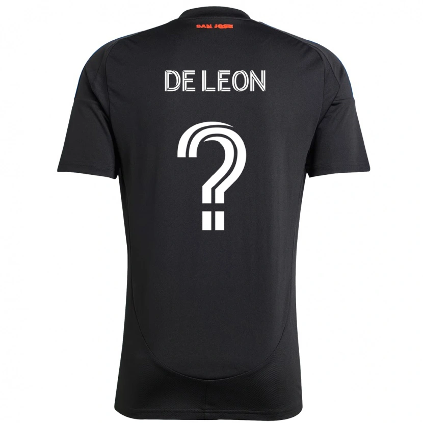 Danxen Criança Camisola Brandon De Leon #0 Preto Azul Escuro Principal 2025/26 Camisa Brasil